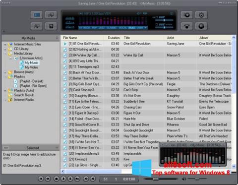 Skærmbillede JetAudio Windows 8