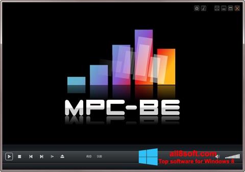 Skærmbillede MPC-BE Windows 8