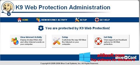 Skærmbillede K9 Web Protection Windows 8