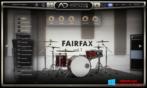 Skærmbillede Addictive Drums Windows 8