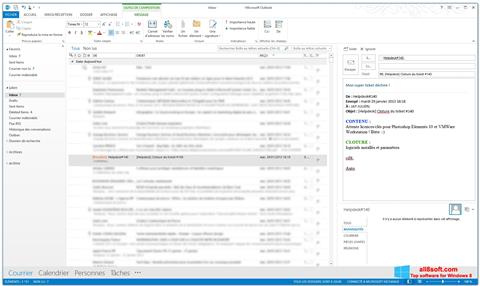 Skærmbillede Microsoft Outlook Windows 8