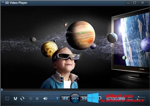 Skærmbillede 3D Video Player Windows 8