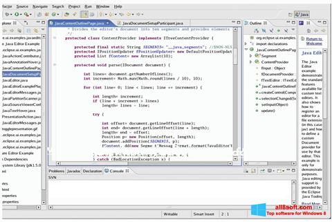 Skærmbillede Java Development Kit Windows 8