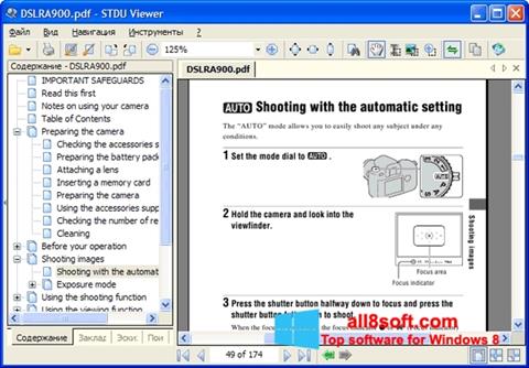 Skærmbillede STDU Viewer Windows 8