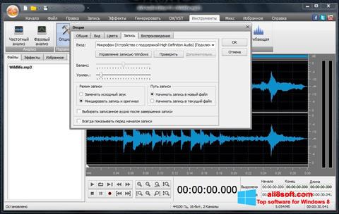 Skærmbillede AVS Audio Editor Windows 8