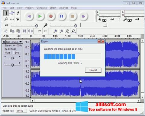 Skærmbillede Lame MP3 Encoder Windows 8