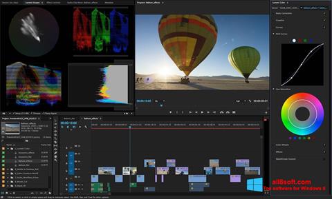 Skærmbillede Adobe Premiere Pro Windows 8