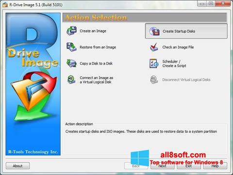 Skærmbillede R-Drive Image Windows 8