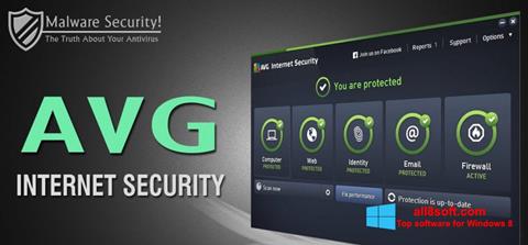 Skærmbillede AVG Internet Security Windows 8