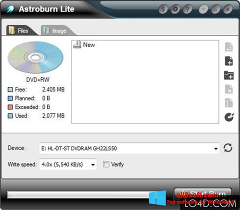Skærmbillede Astroburn Lite Windows 8