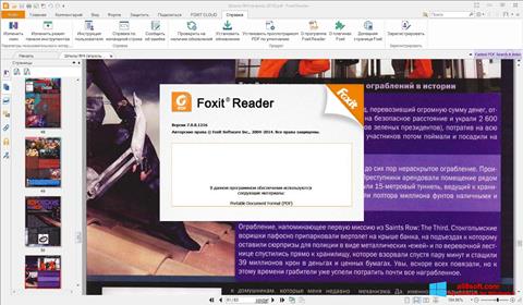 Skærmbillede Foxit Reader Windows 8