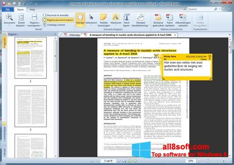 Skærmbillede Nitro PDF Reader Windows 8