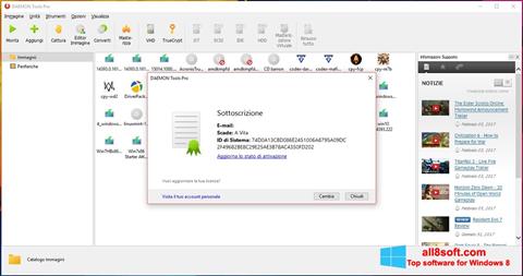 Skærmbillede DAEMON Tools Pro Windows 8