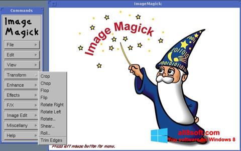 Skærmbillede ImageMagick Windows 8
