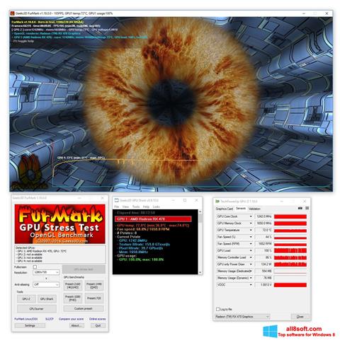 Skærmbillede FurMark Windows 8