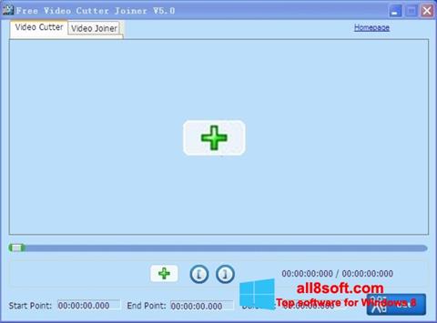 Skærmbillede Free Video Cutter Windows 8
