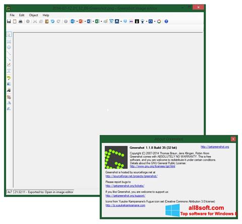 Skærmbillede Greenshot Windows 8