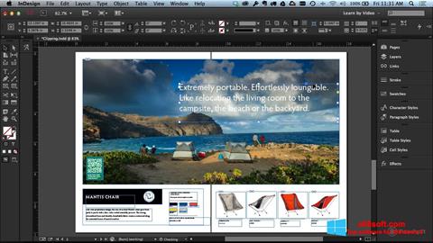 Skærmbillede Adobe InDesign Windows 8